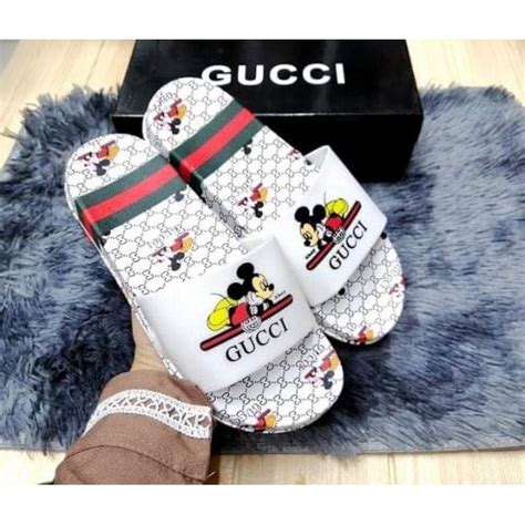 gucci mickey mouse flip flops|gucci flip flops meaning.